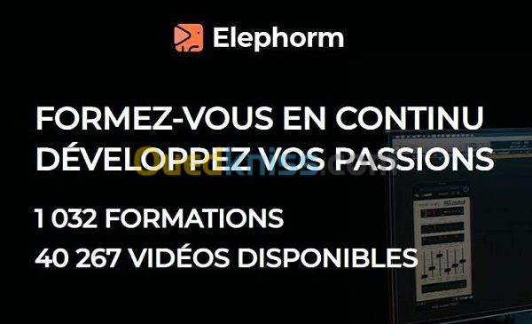 CD DE FORMATION ELEPHORM VIDEO2BRAIN LYNDACOM ALPHORM-UDEMY