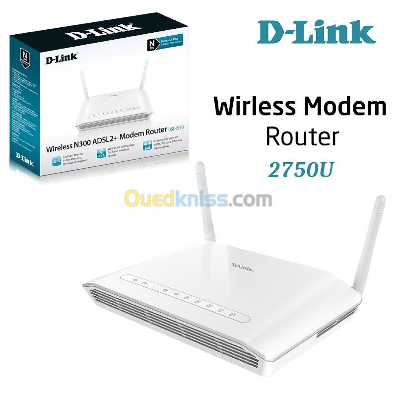 مودام D-Link 2750U 