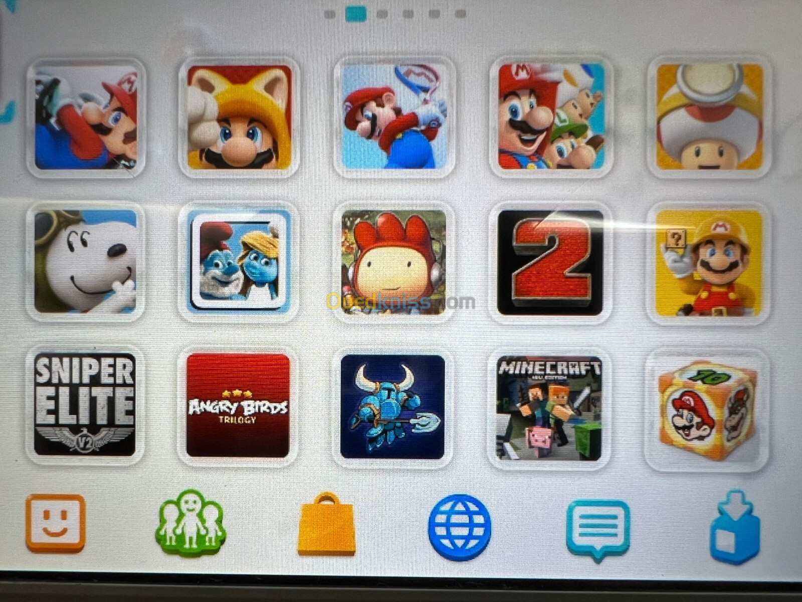 Nintendo Wii U avec 17 jeux 