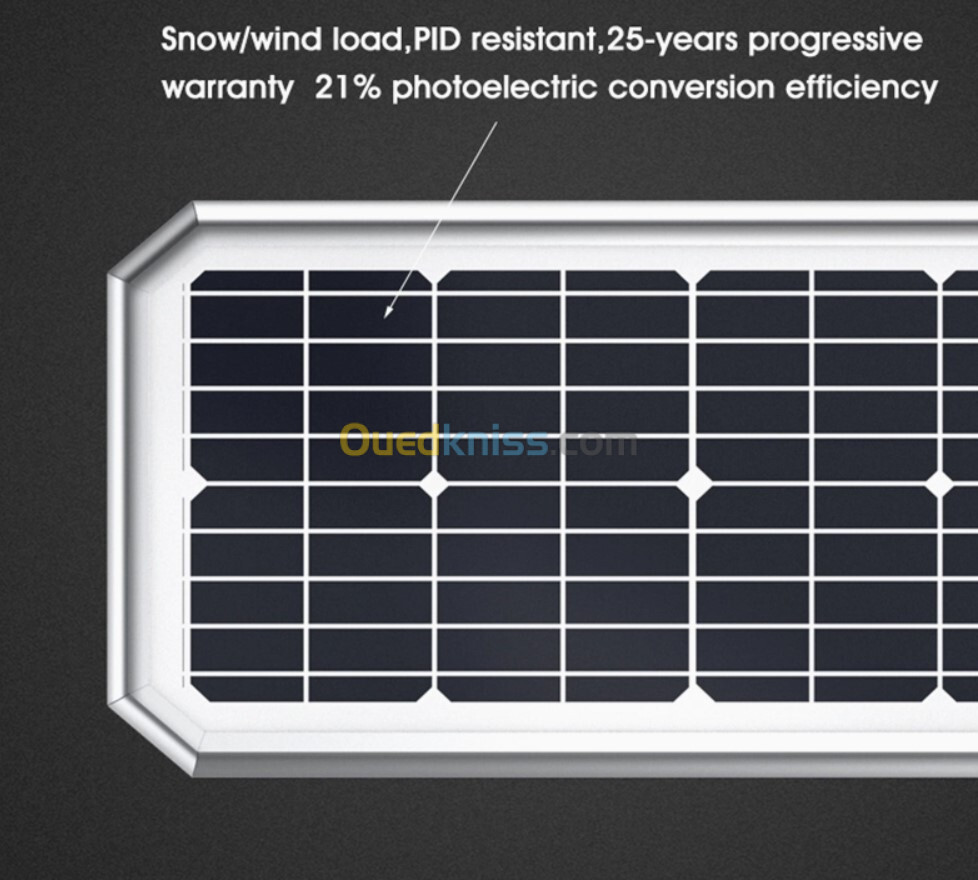 ECLAIRAGE PUBLIC SOLAIRE ALL IN ONE