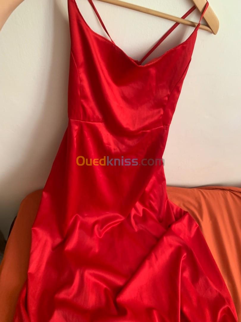 Robe soirée rouge 