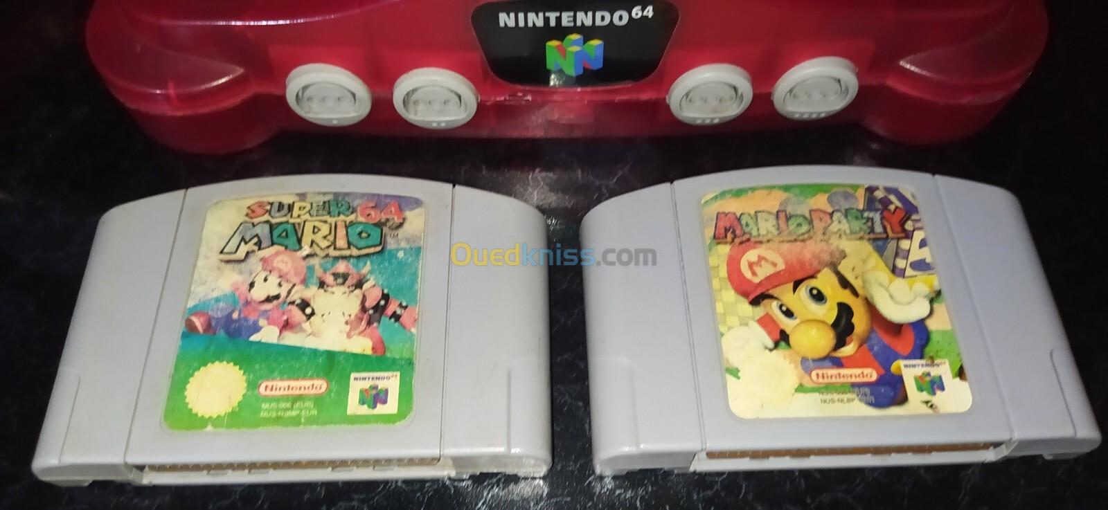 Nintendo N64 red 