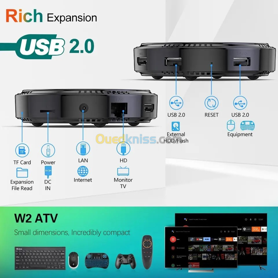 Vontar W2 Android Tv box 4/64