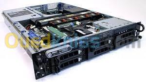 DELL POWER EDGE 2950 CPU XEON 2X E5-5405 / RAM 4GB / PSU 2X 750WATTS / HDD 5X 300GB 15K/ GRAVEUR DVD