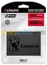 Kingston A400 SSD SSD Interne 2.5" SATA Rev 3.0, 480GB - SA400S37/480Go