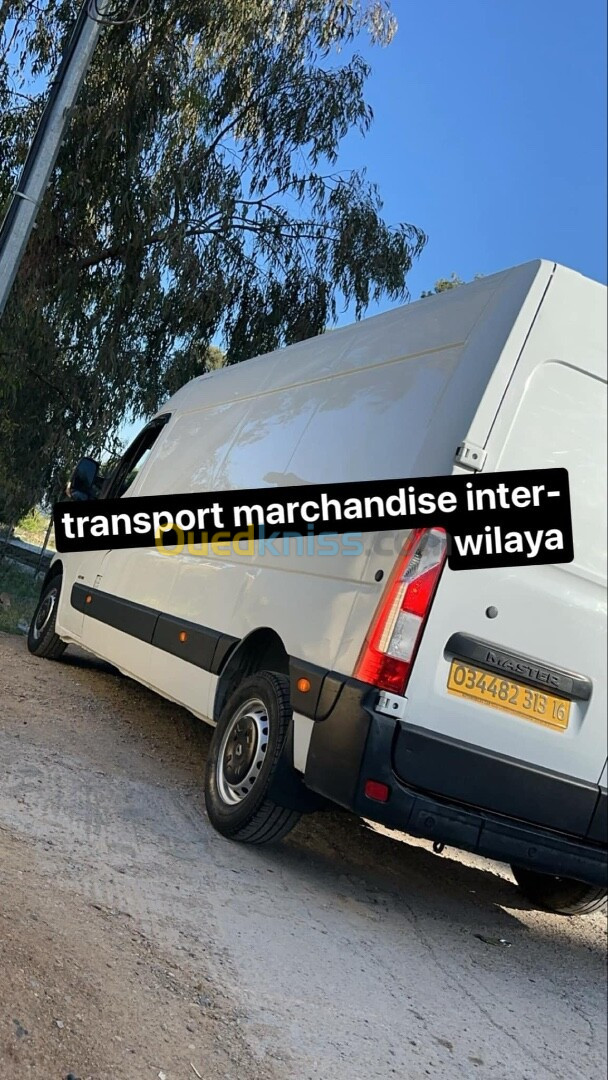 transport marchandise inter wilaya