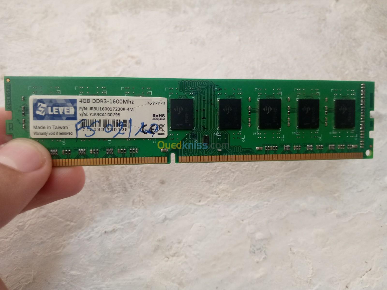 RAM 4GB DDR3 -1600Mhz