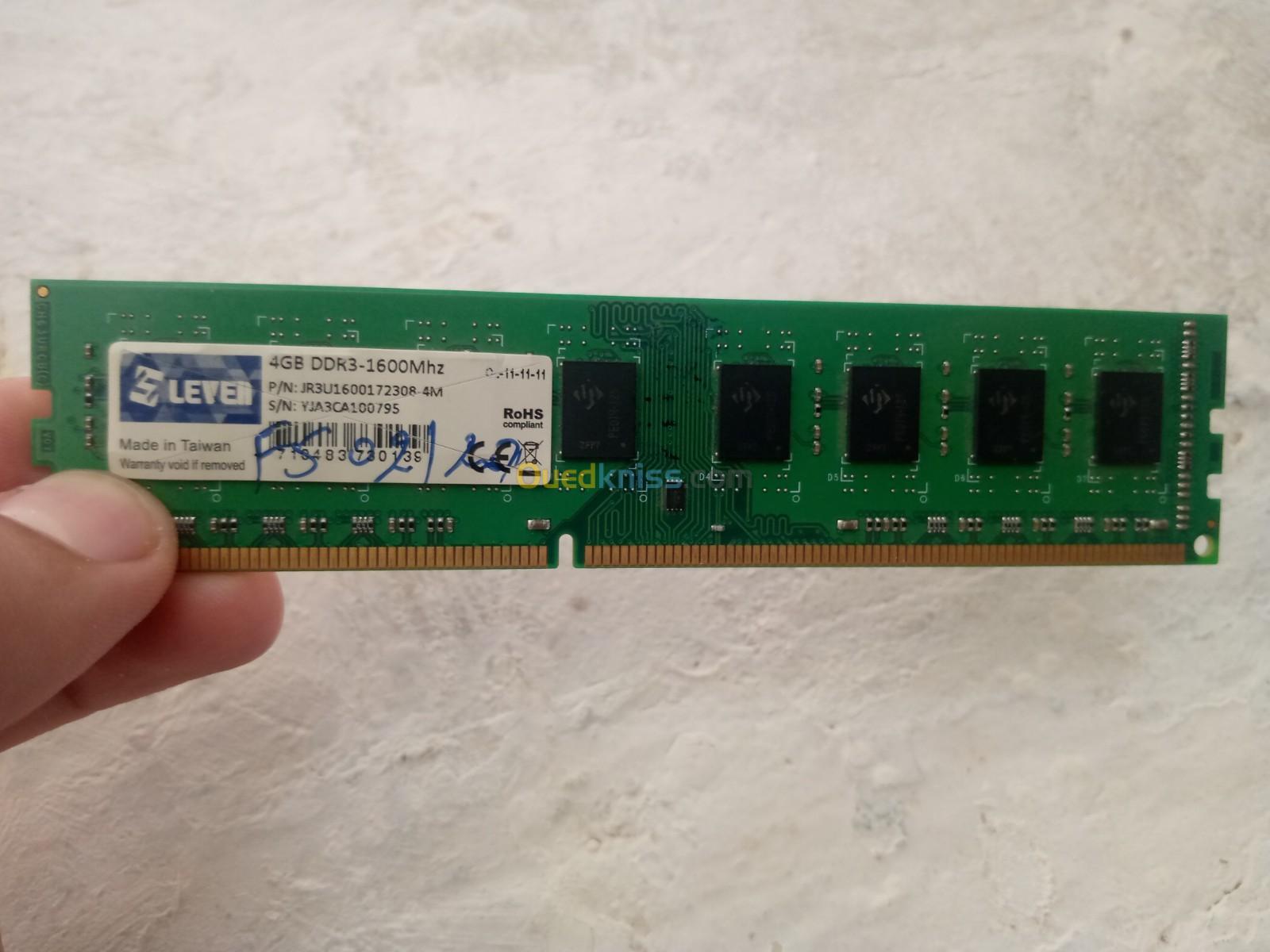 RAM 4GB DDR3 -1600Mhz