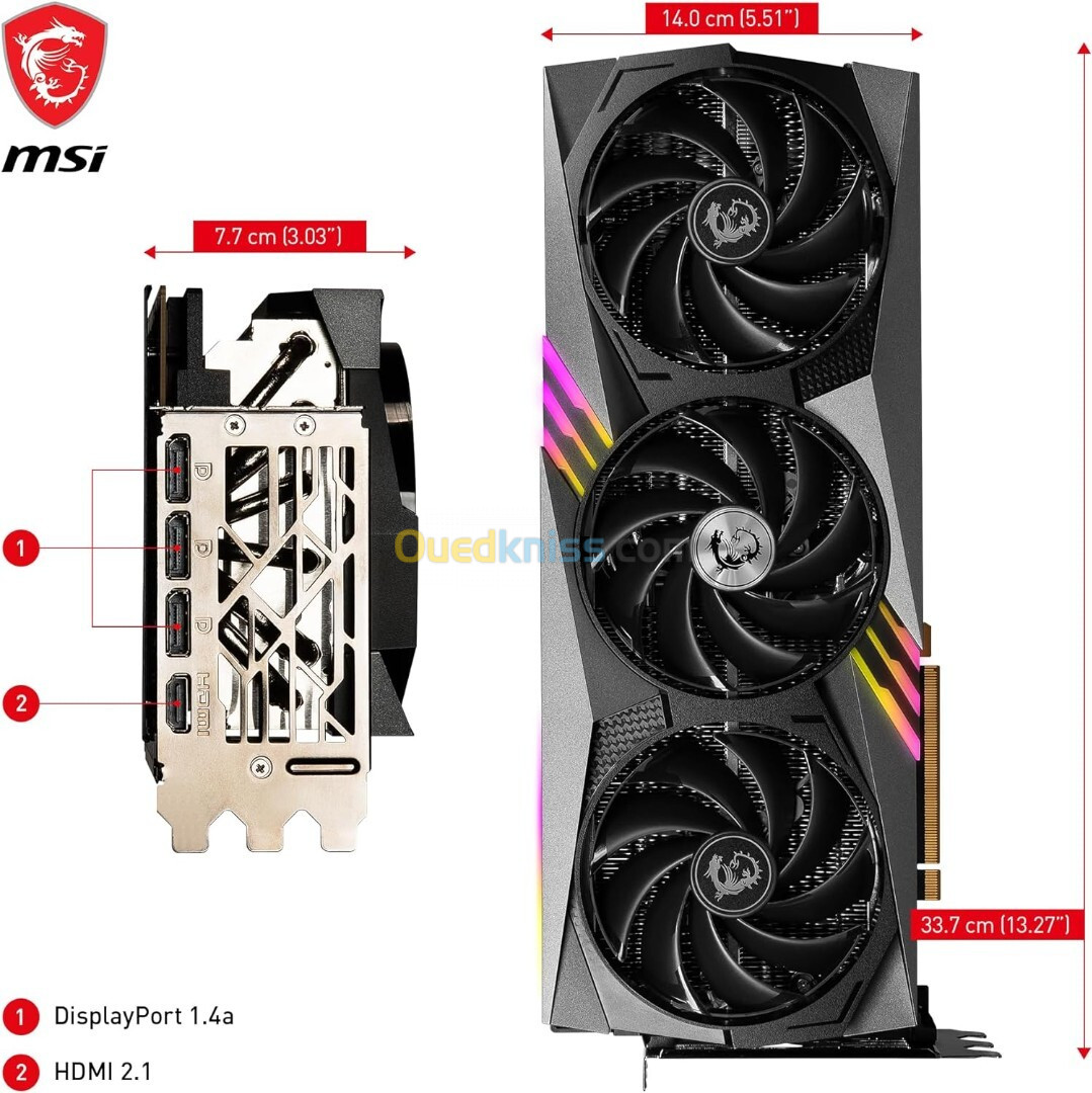 GPU MSI RTX 4090 GAMING X TRIO 24GB