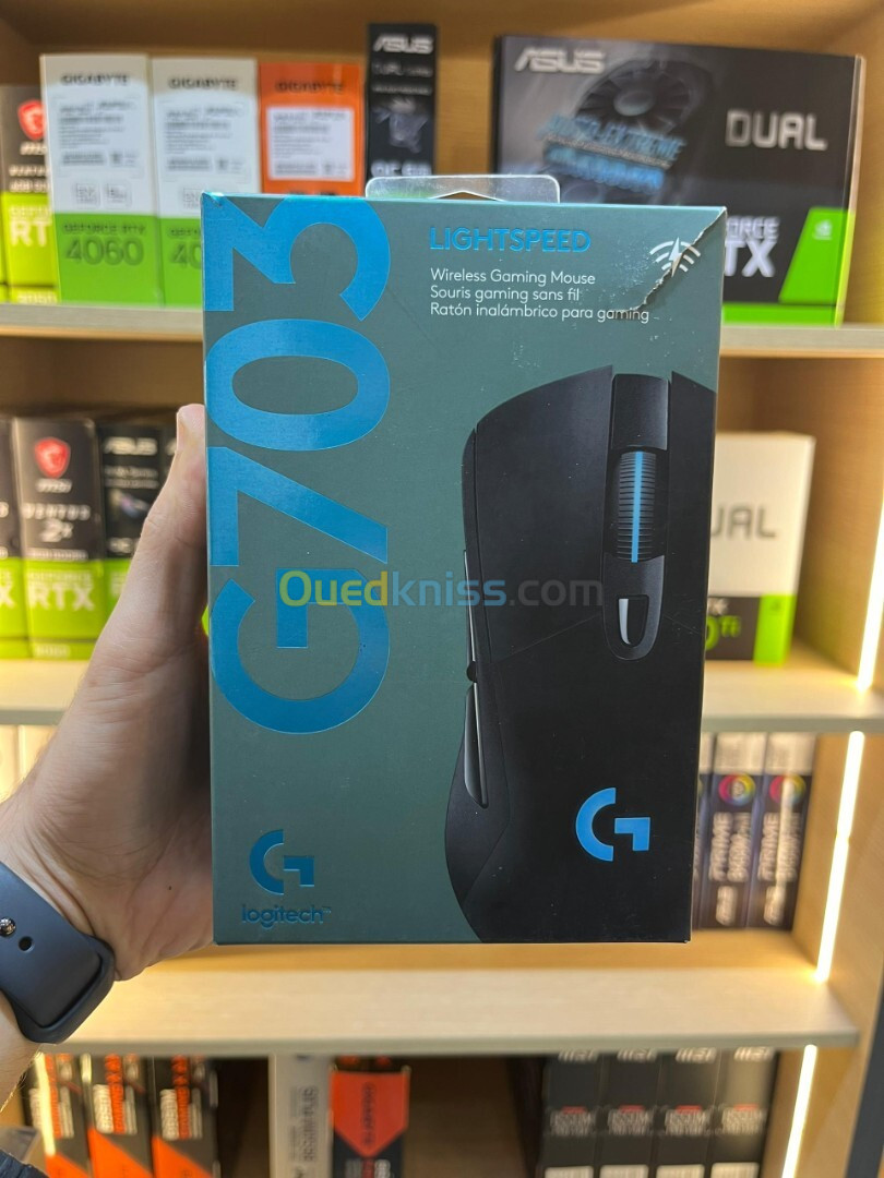 Souris Logitech G G703 Lightspeed Hero Wireless