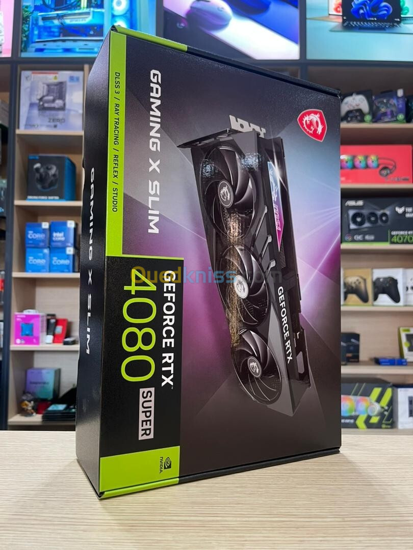 GPU MSI RTX 4080 SUPER 16GB GAMING X SLIM