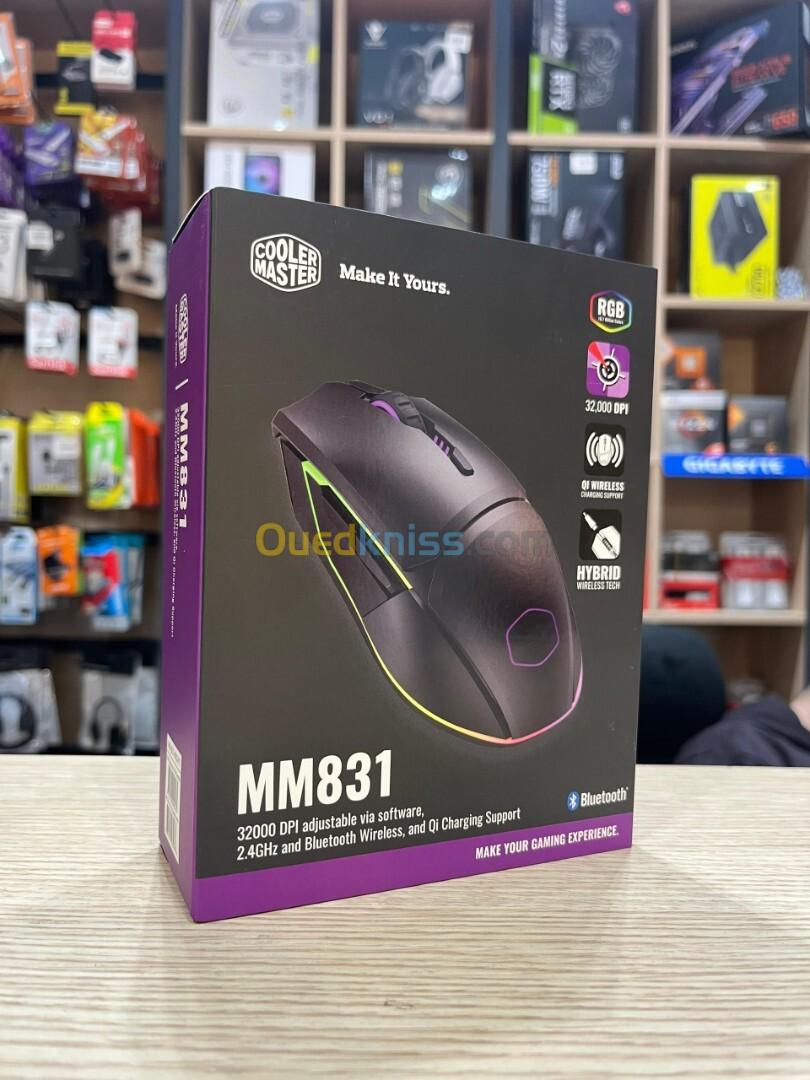 SOURIS COOLER MASTER MM831 32000DPI SANS FIL RGB