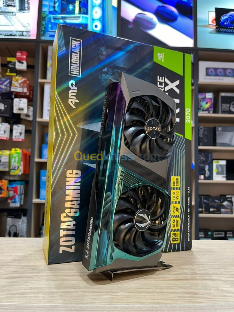 GPU ZOTAC HOLOBLACK RTX 3070 8GB