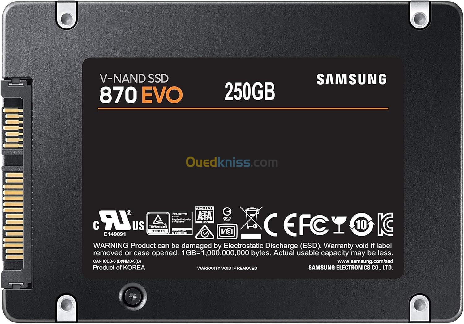 DISQUE SSD SATA SAMSUNG EVO870 250GB