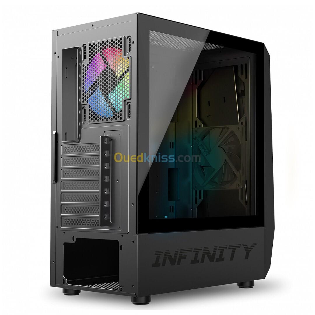 BOITIER SPIRIT OF GAMER INFINITY BLACK RGB