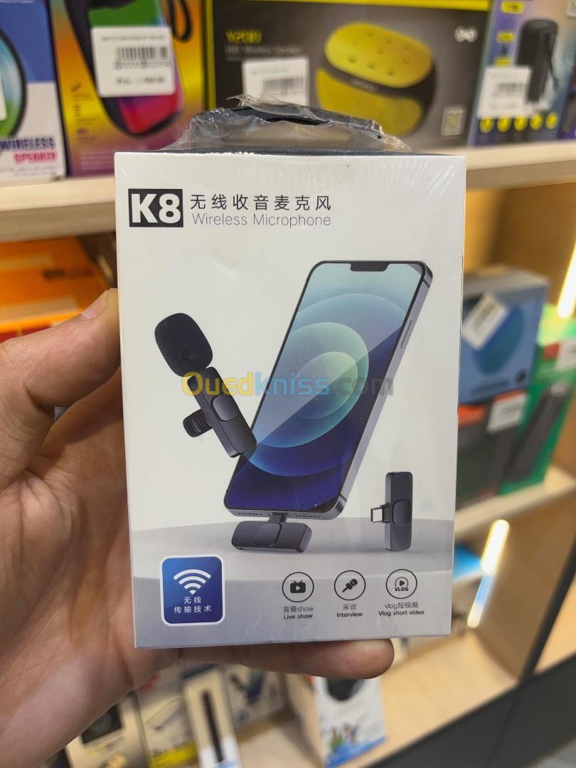 MICROPHONE MIC CRAVATE CICIGLOW K8 TYPE C BLUETOOTH