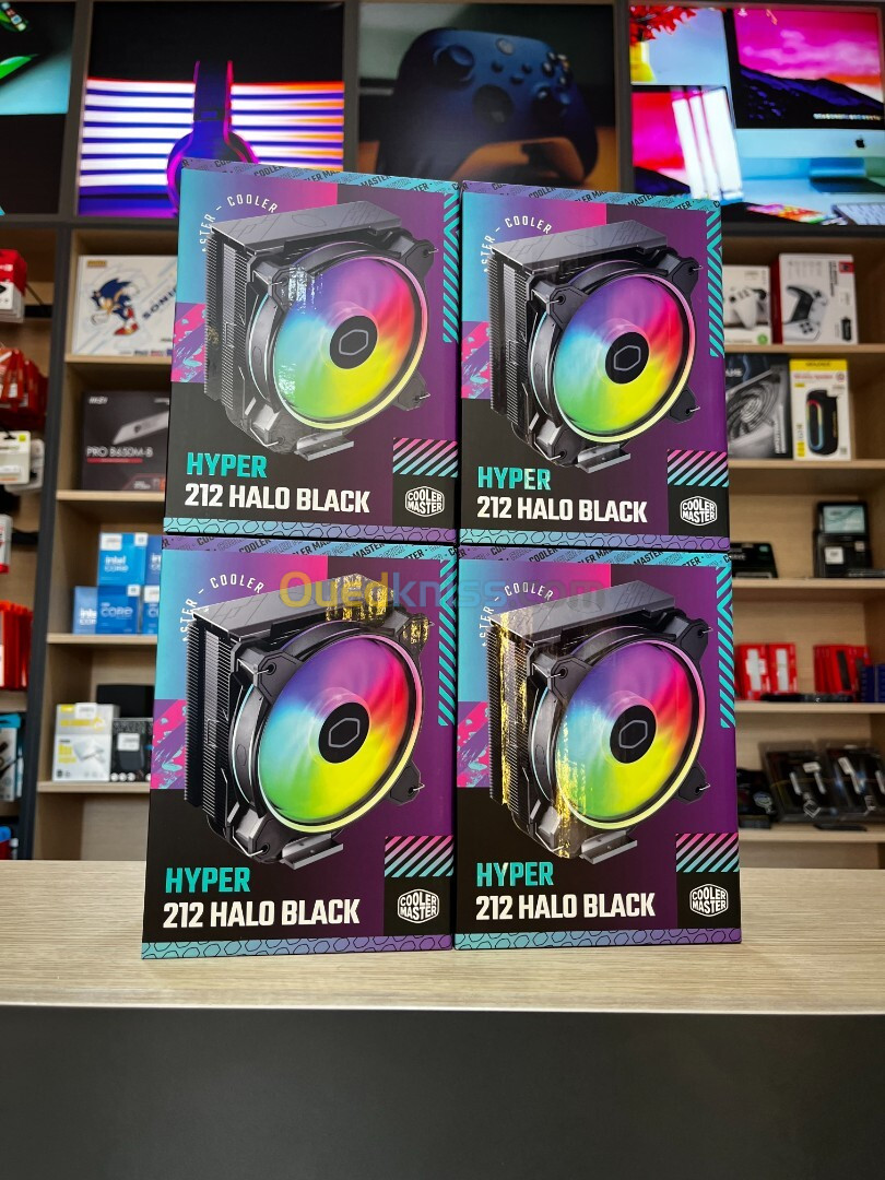 AIRCOOLER COOLER MASTER HYPER212 HALO RGB BLACK