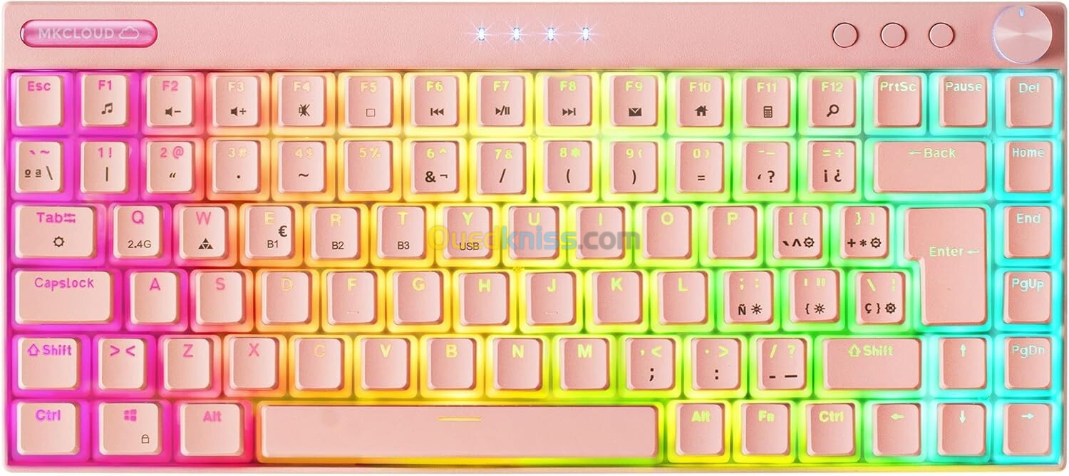 CLAVIER MARS GAMING MKCLOUD PNIK