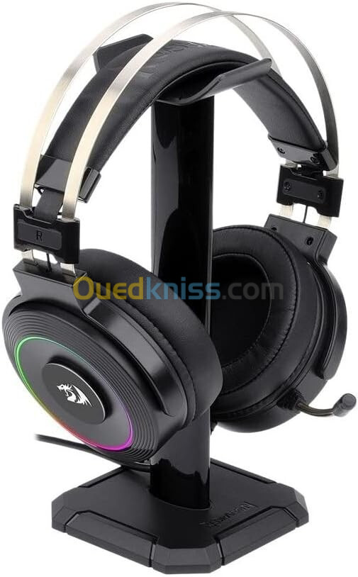 COMBO CASQUE + SUPPORT REDRAGON LAMIA 2 H320 RGB BLACK