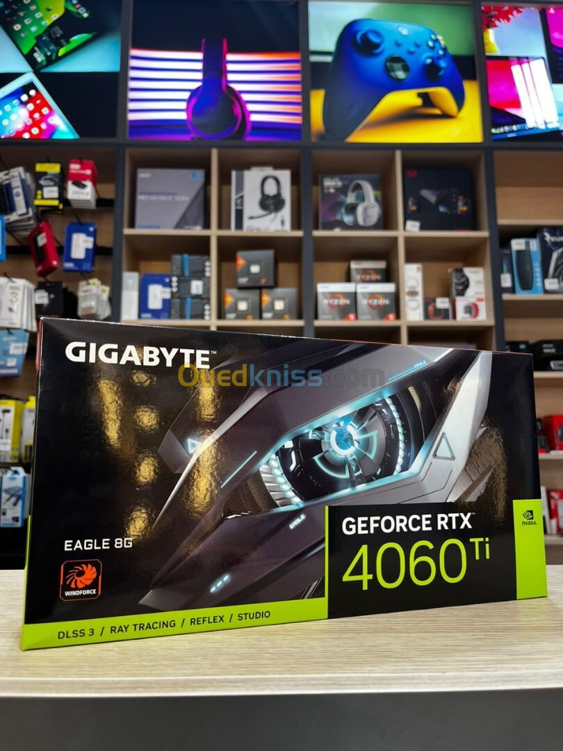 GPU GIGABYTE RTX 4060 TI EAGLE OC 8GB 3X