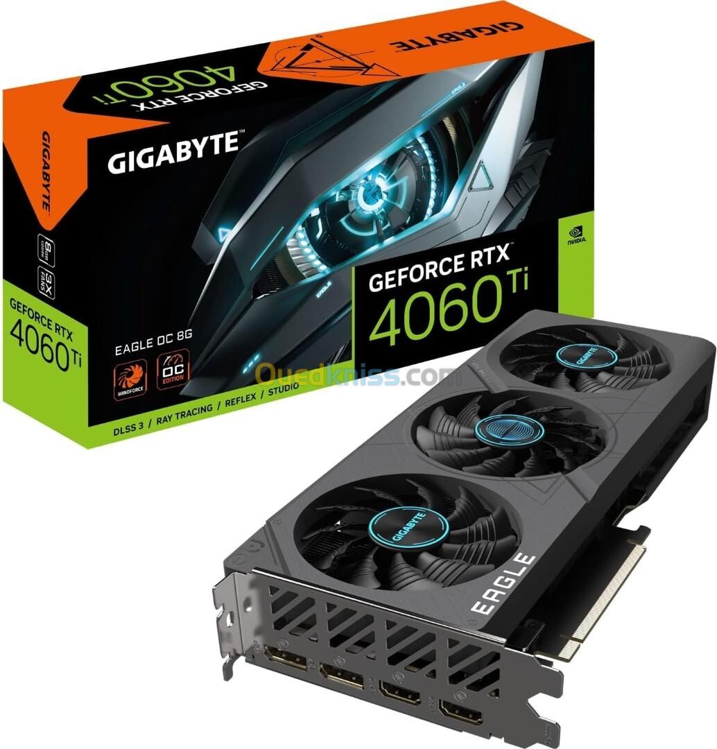 GPU GIGABYTE RTX 4060 TI EAGLE OC 8GB 3X