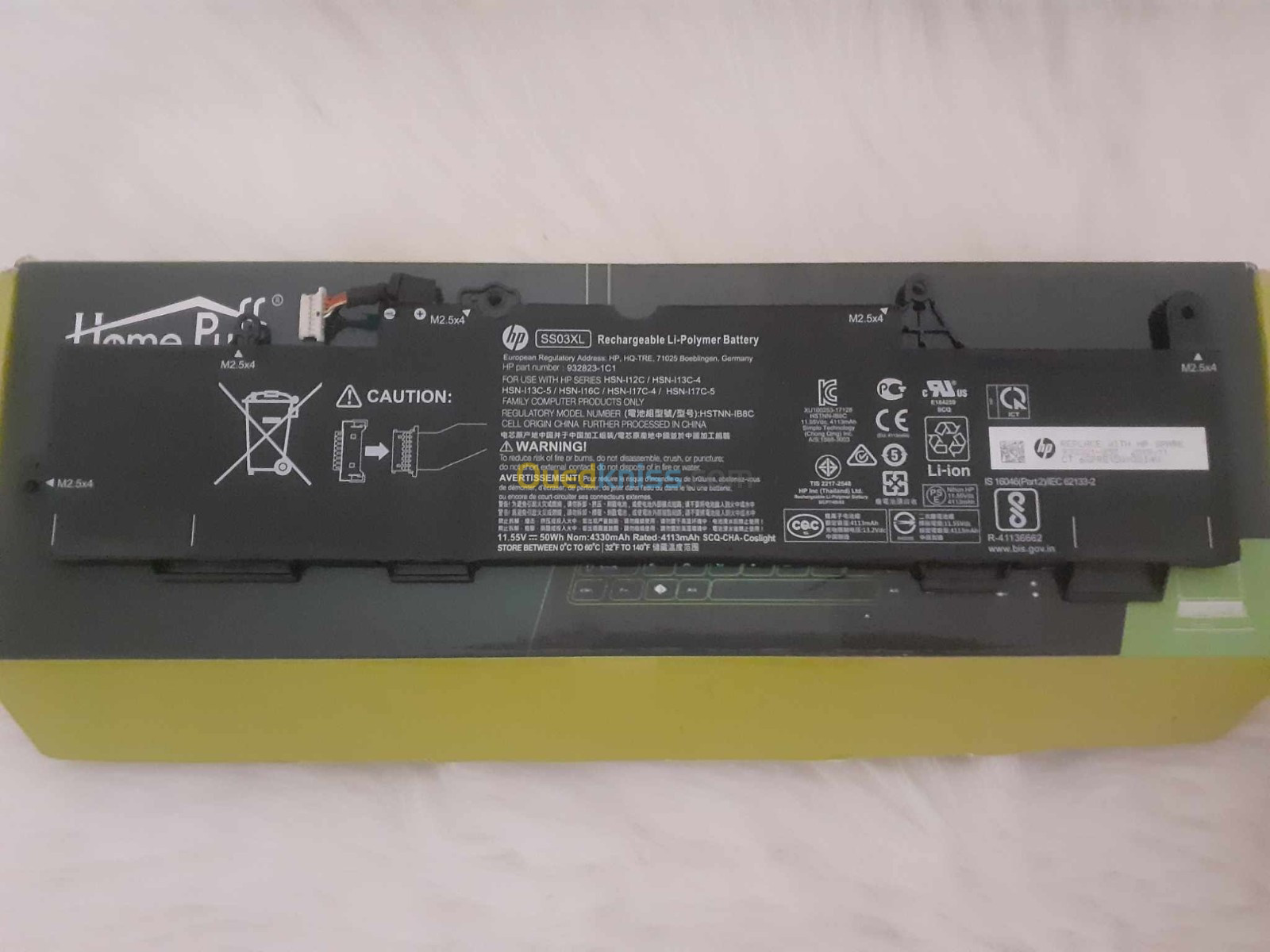 batterie pour HP EliteBook 830, 840, 735, 745 / G5,G6 