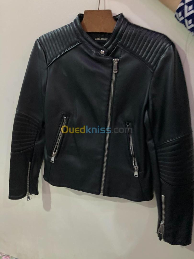 Veste best sale cuire zara