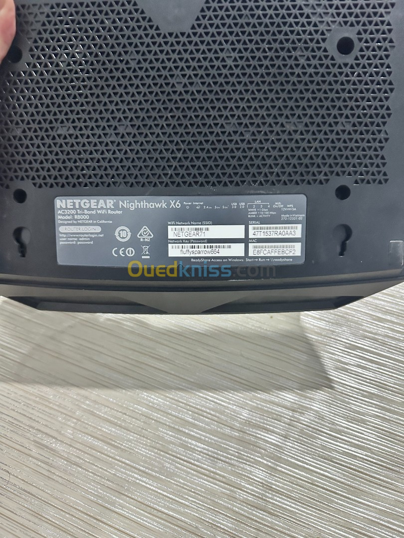 Netgear R8000 Nighthawk X6 AC3200