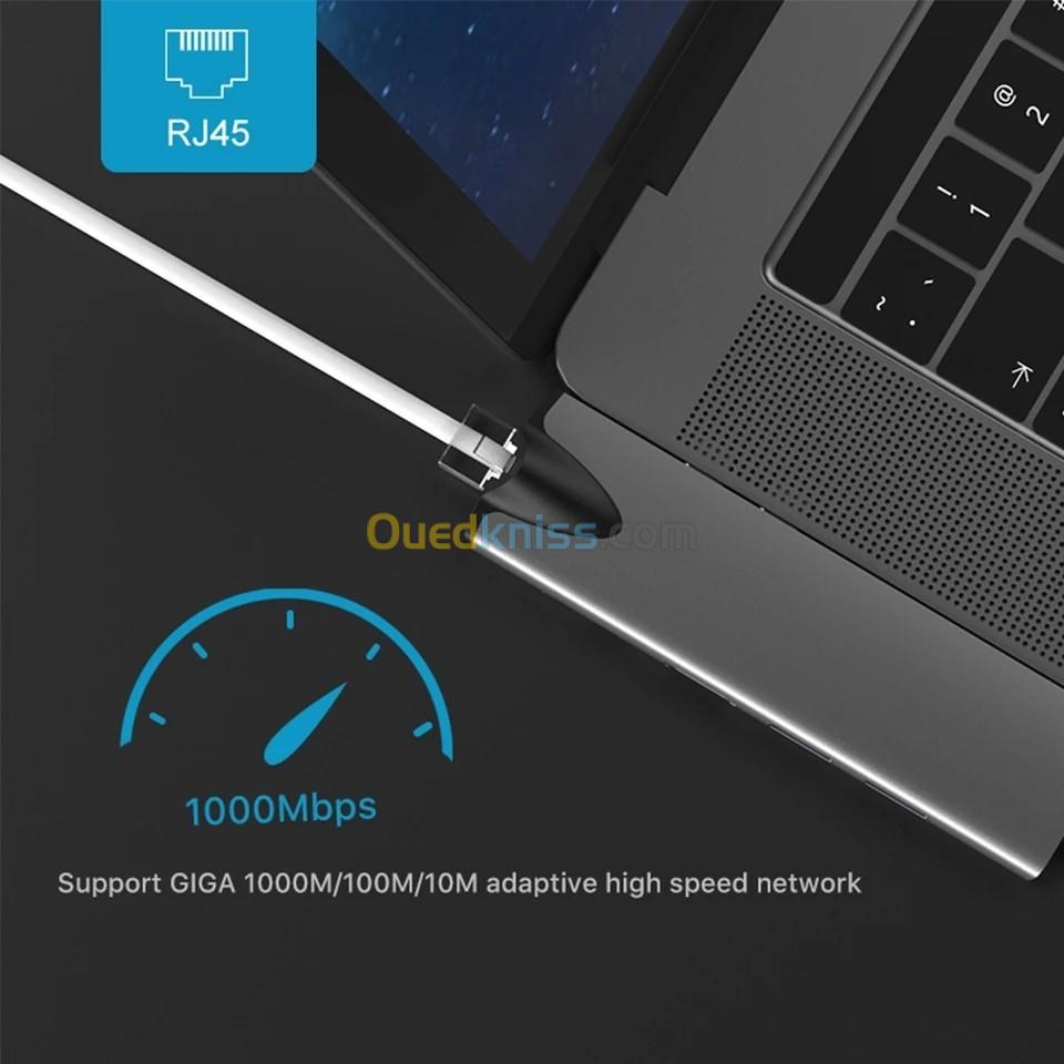Adaptateur MacBook air pro 8 en 1 