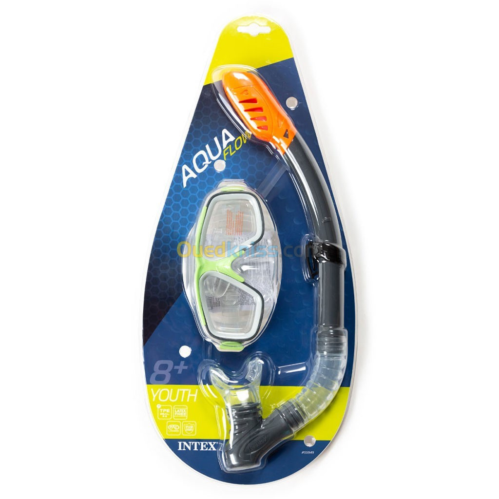    Tube et Masque Surf Rider Swim Set Intex 