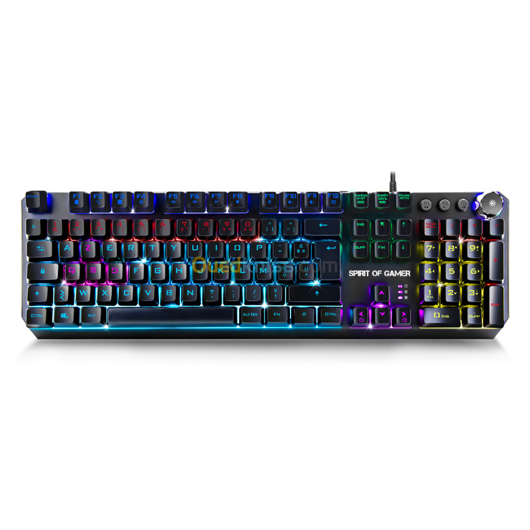 CLAVIER MECHANIQUE SOG XPERT-K400 BLUE SWITCH