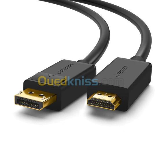 CABLE UGREEN DISPLAY PORT VERS HDMI 3M 10203