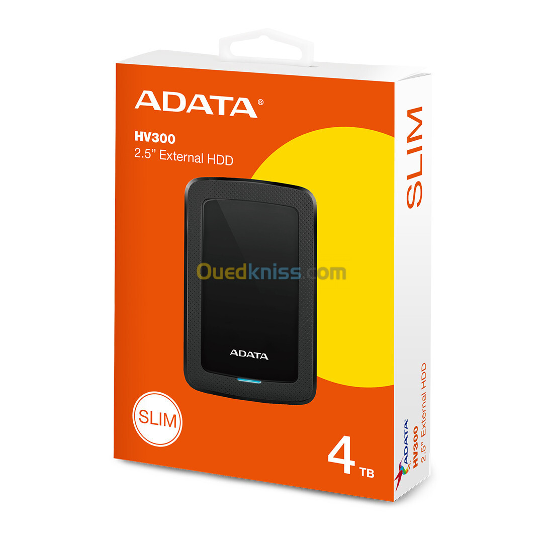 HDD 2,5" 4TB ADATA EXTERNE ULTRA SLIM