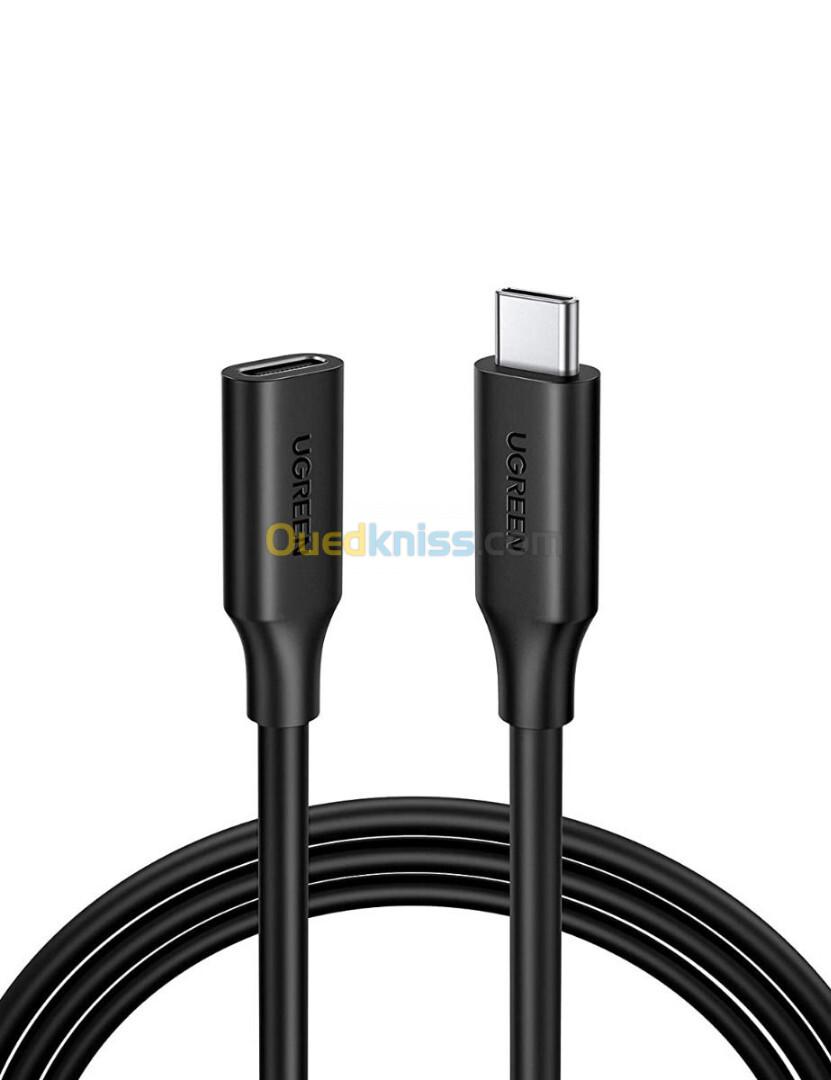 CABLE EXTENSION UGREEN USB C 1M 10387