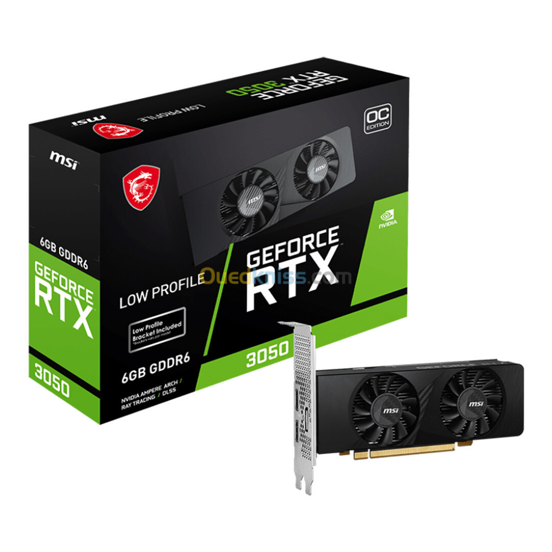 MSI GeForce RTX 3050 LP 6GB OC