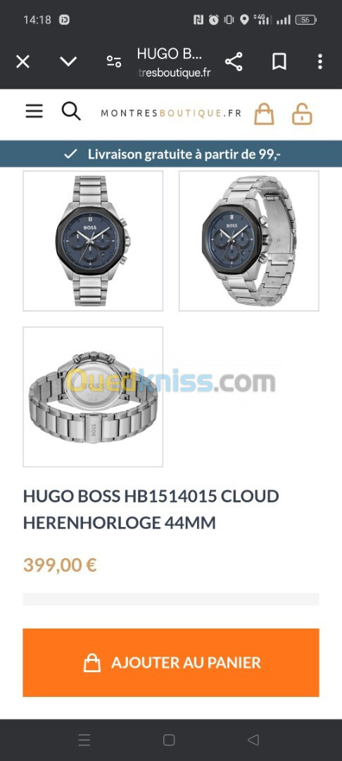 Montre homme Hugo Boss 