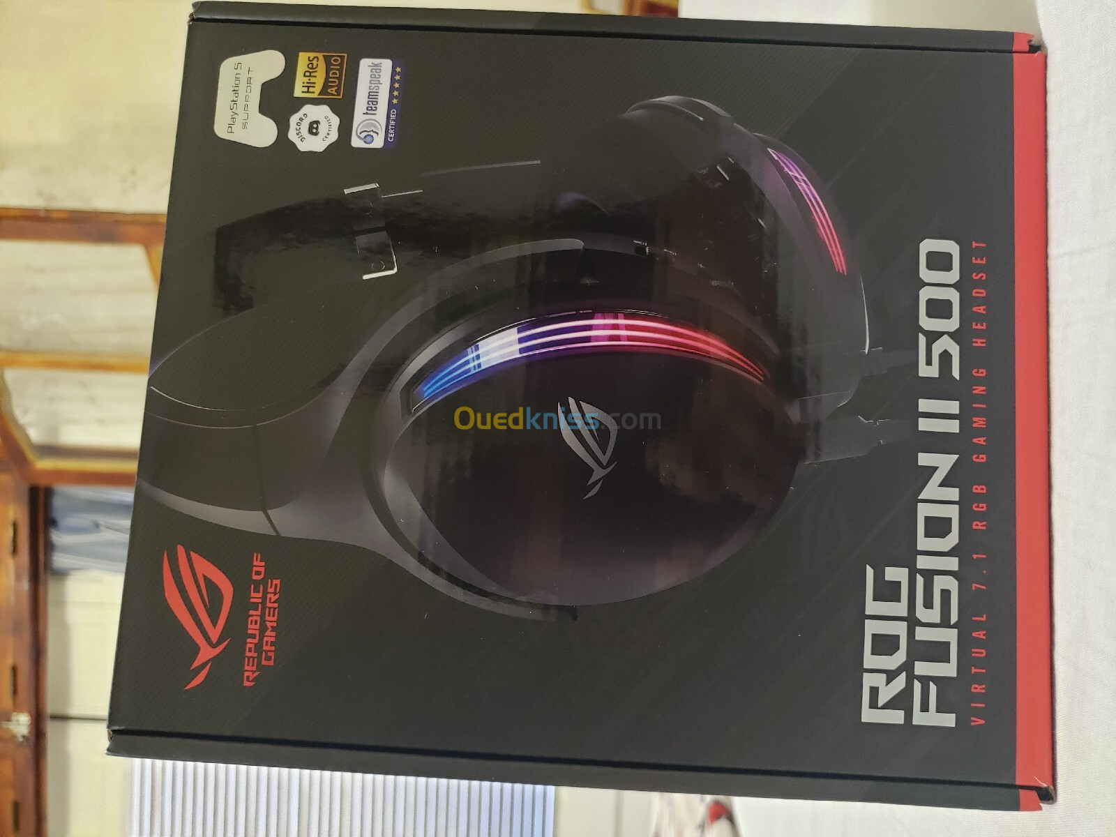 Gaming casque Asus Rog Fusion II 500 