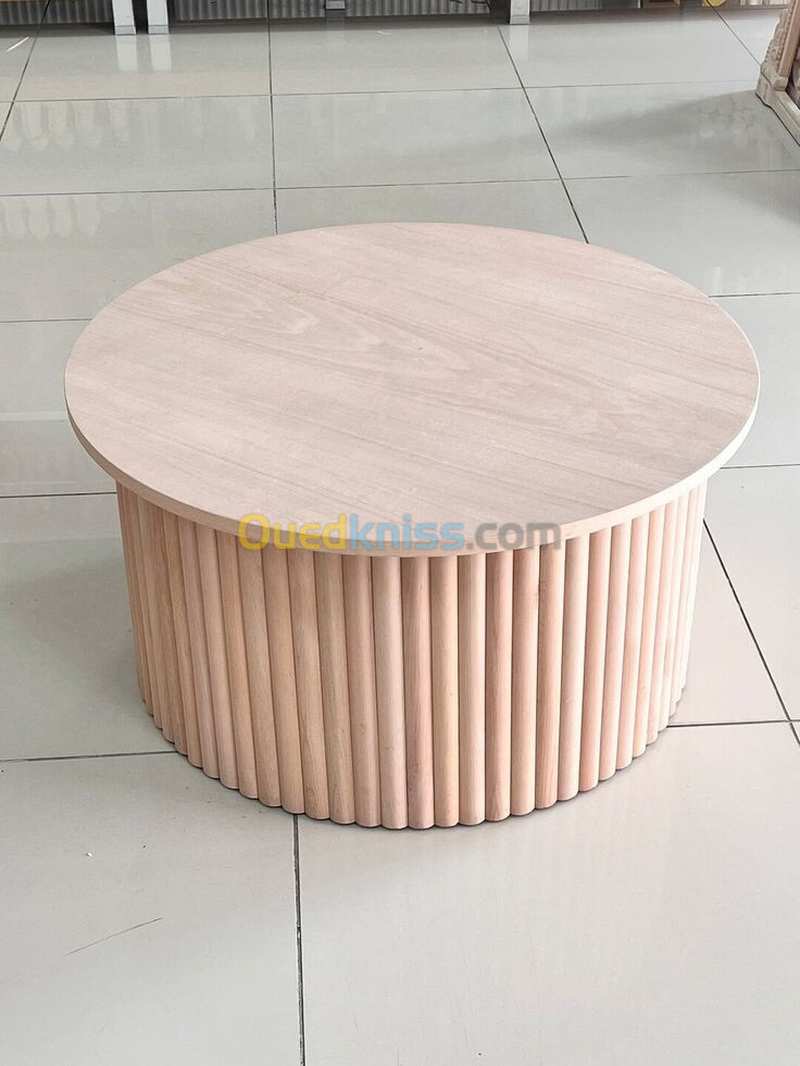 Table basse ronde moderne 