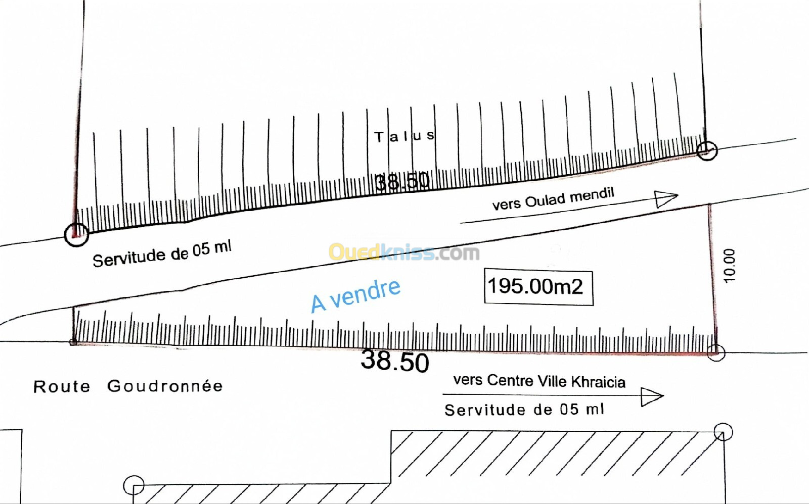 Vente Terrain Alger Khraissia