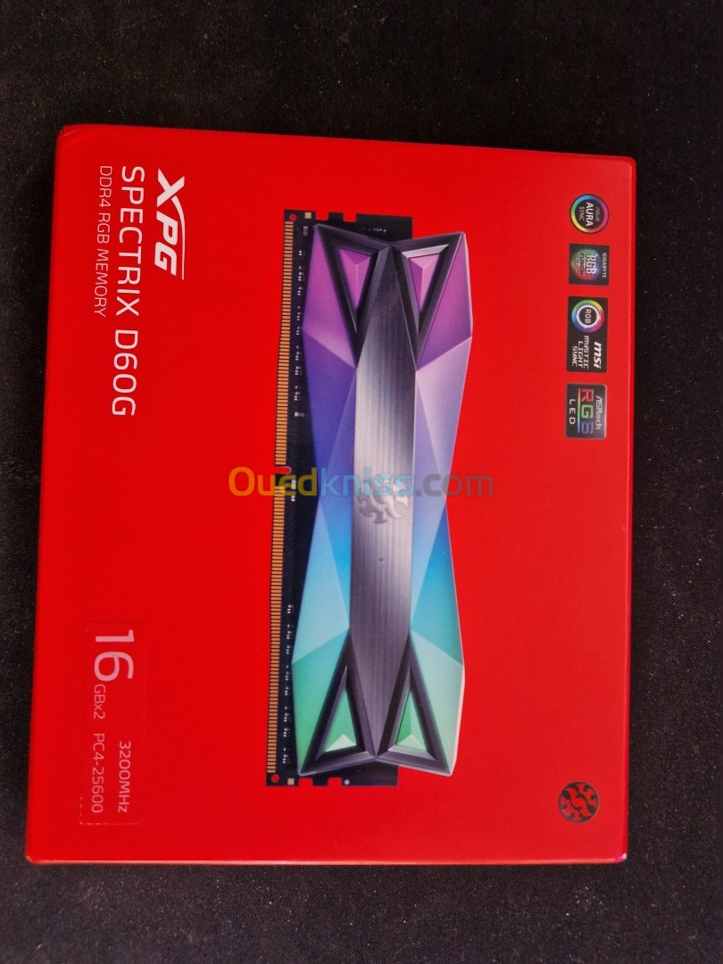 adata spectrix xpg d60g 2x16 go 3200 mhz