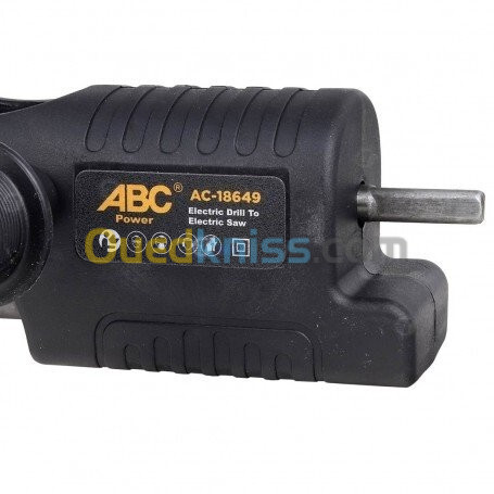 Adaptateur de scie alternative portable pour perceuse ABC POWER | AC18649