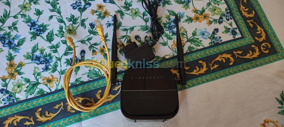 Modem ROUTER D-LINK DSL-124 WIRELESS N 300 ADSL2+ 4-PORT