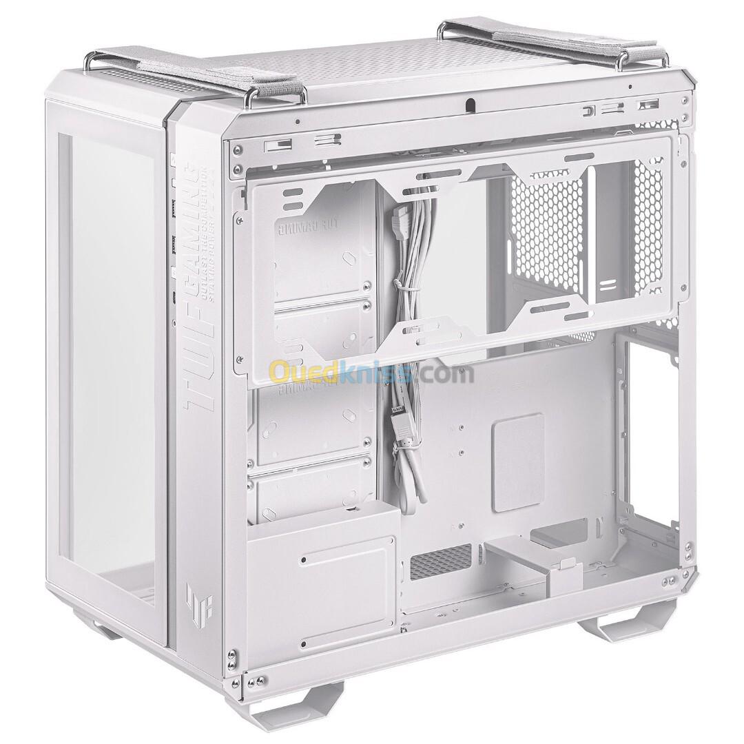 DÉSIGNATION Boitier Asus GT502 TUF GAMING CASETEMPERED GLASS White Edition (90DC0093-B09010)