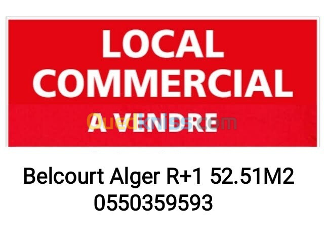 Vente Local Alger Belouizdad