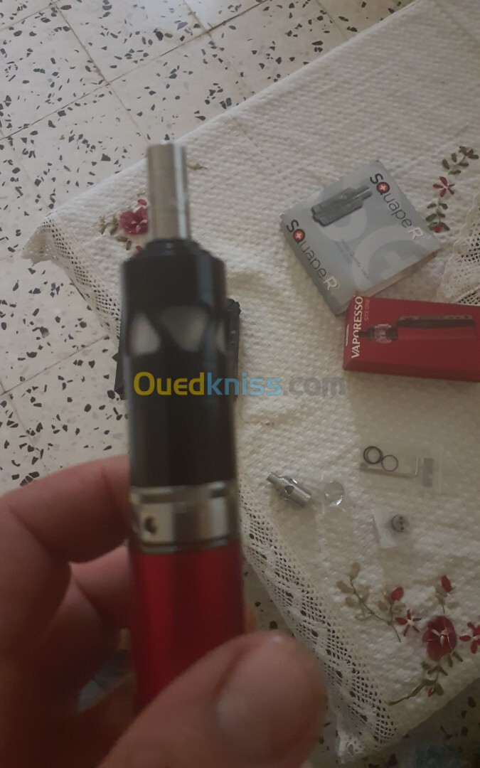  Chicha vaporesso GTX one + atomiseur coton squapR swiss