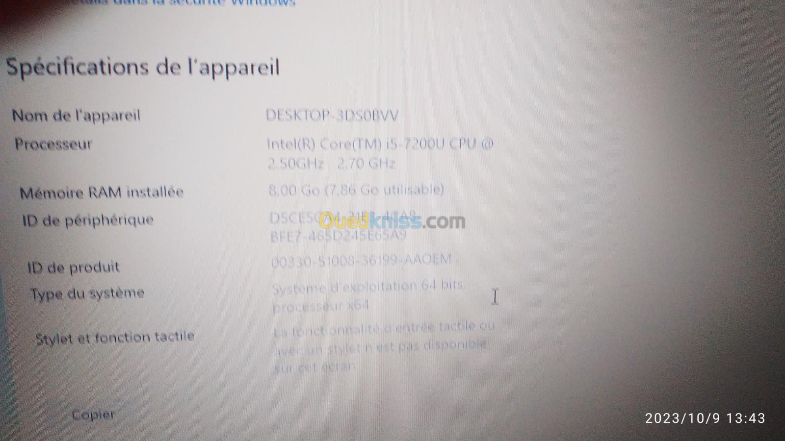 A Vendre laptop