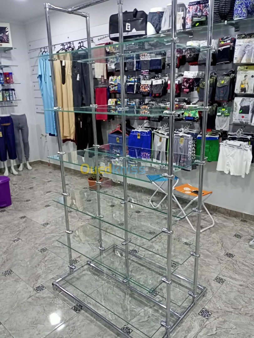 Etagere Verre Et Metal