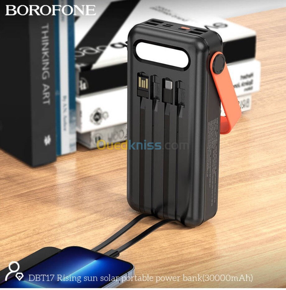 Power bank solaire borofone 30000 mah 