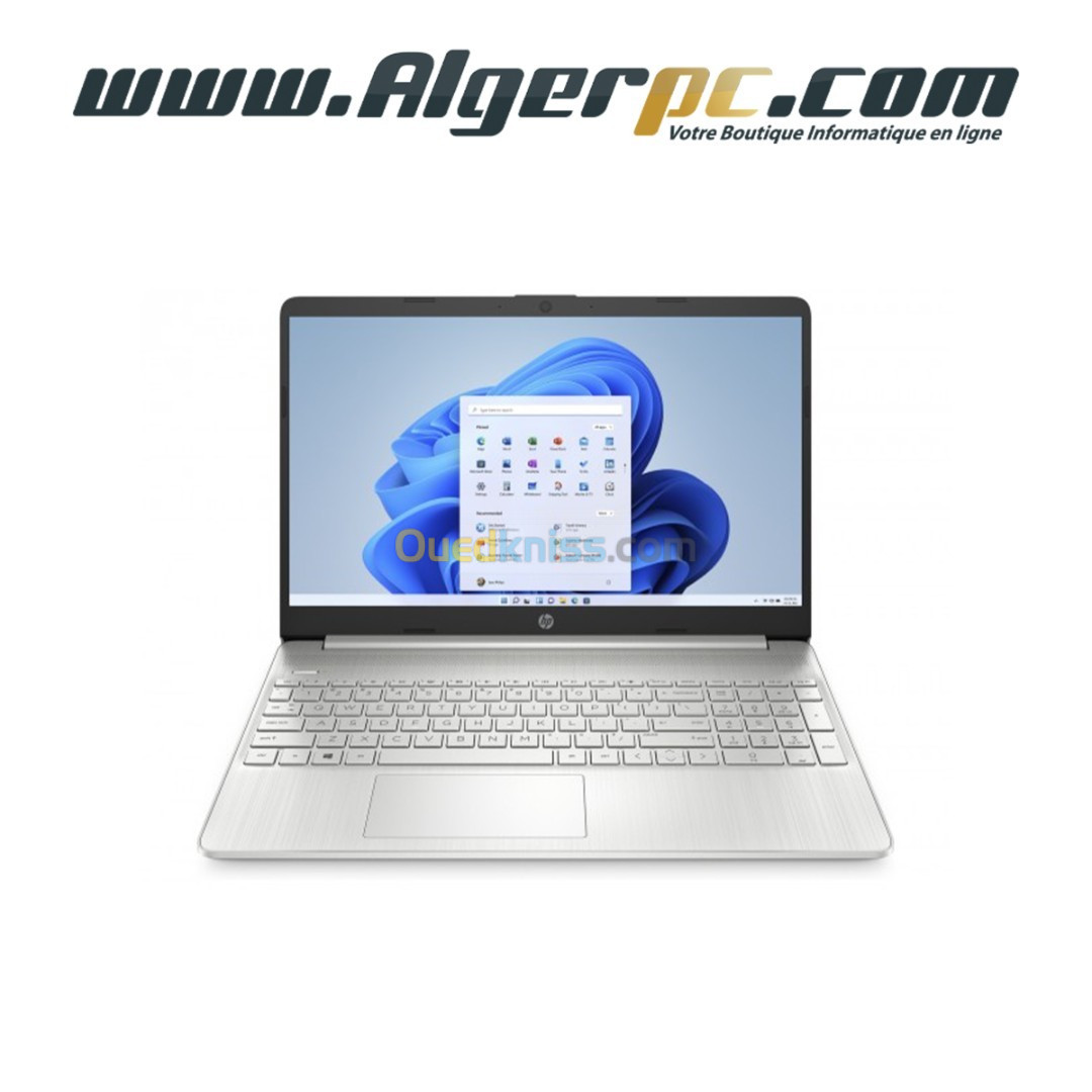 HP 15s Core i7-1255U/8Go/512Go SSD/Ecran 15.6 pouces FHD/Intel Iris/Clavier AZERTY/Windows 10 Pro