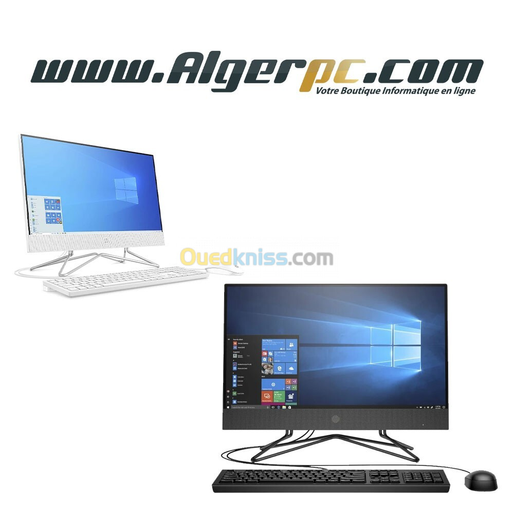 All in One HP 24 Core i5-1235U/8Go/512Go SSD/Ecran Tactile 23.8 FHD IPS/Intel Iris X /Win 10 Pro